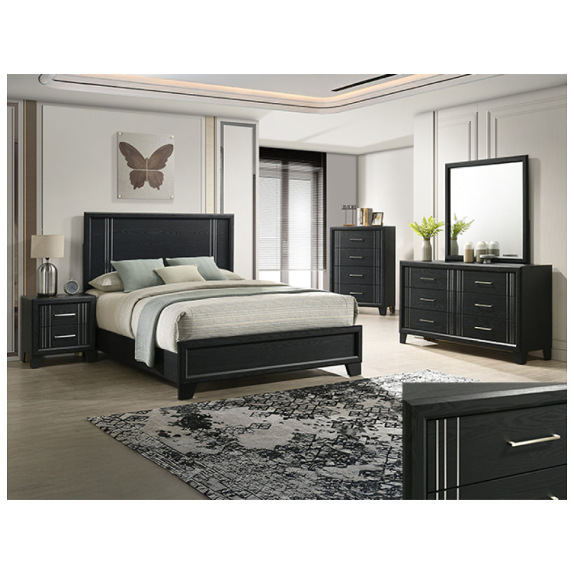 CROWN MARK CHARLIE BLK QBDMN B9235