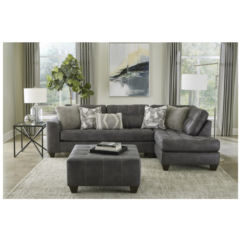 Albany Furniture 2127 CROW PEWTER SECT